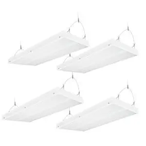 200W LED Linear High Bay Shop Lights, 24000LM LED Linear Work Shop Light 140LM/W, 100-277V, 5000K Adjustable Tilt Hanging Commercial Linear High Bay Lights for Workshop Garage, 4-Pack 200W LED Linear High Bay Shop Lights, 24000LM LED Linear Work Shop Light 140LM/W, 100-277V, 5000K Adjustable Tilt Hanging Commercial Linear High Bay Lights for Workshop Garage, 4-Pack
