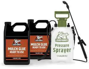 2 x 1G Mulch Glue + Garden Pump Sprayer KIT 2 x 1G Mulch Glue + Garden Pump Sprayer KIT