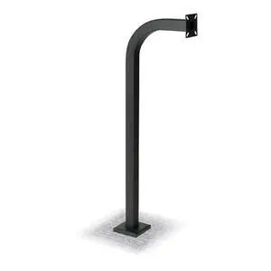 GNC-1 / ACP00906WP Keypad Gooseneck Pedestal Post - Curb Pad Mount - Heavy Duty Steel - Black GNC-1 / ACP00906WP Keypad Gooseneck Pedestal Post - Curb Pad Mount - Heavy Duty Steel - Black