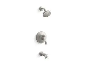 TS27391-4G-BN Simplice Rite-Temp Bath and Shower Trim Set with Single-Function Showerhead 1.75 GPM, Diverter Bath Spout, Wall-Mount Shower Head and Bath Faucet, Vibrant Brushed Nickel TS27391-4G-BN Simplice Rite-Temp Bath and Shower Trim Set with Single-Function Showerhead 1.75 GPM, Diverter Bath Spout, Wall-Mount Shower Head and Bath Faucet, Vibrant Brushed Nickel