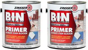 270976-2PK B-I-N Advanced Synthetic Shellac Primer and Sealer, Gallon, White, 2 Pack 270976-2PK B-I-N Advanced Synthetic Shellac Primer and Sealer, Gallon, White, 2 Pack