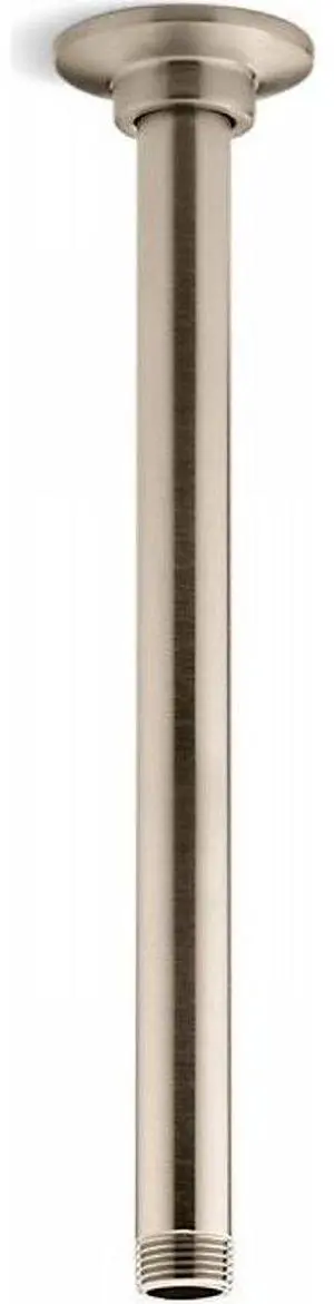 K-7392-BV Straight Ceiling-Mount Shower Arm & Flange Bronze K-7392-BV Straight Ceiling-Mount Shower Arm & Flange Bronze