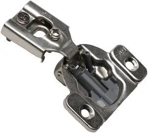 100 Pack Hardware 105-Degree Opening Angle 7/16" (11mm) Overlay Screw-On 2-Cam, 6 Way Adjustable Soft-Close Face Frame Cabinet Hinges, Nickel Plated Finish - H8Q045H 100 Pack Hardware 105-Degree Opening Angle 7/16" (11mm) Overlay Screw-On 2-Cam, 6 Way Adjustable Soft-Close Face Frame Cabinet Hinges, Nickel Plated Finish - H8Q045H