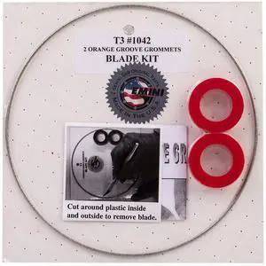Gemini Standard Diamond Blade Kit 2 Orange Groove Grommets for Taurus 3 and Apollo Gemini Standard Diamond Blade Kit 2 Orange Groove Grommets for Taurus 3 and Apollo