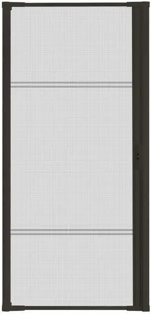 Guardian Retractable Screen Door Retractable Screen Doors for Single Door Heavy Duty Aluminum Easy Assemble Invisible Screen Door Patio Mosquito Proof (Brown, 36''X80'' (Adjustable Width)) Guardian Retractable Screen Door Retractable Screen Doors for Single Door Heavy Duty Aluminum Easy Assemble Invisible Screen Door Patio Mosquito Proof (Brown, 36''X80'' (Adjustable Width))