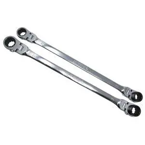 XDDBM4 2 Piece Metric Reversible Double Box Ratcheting Wrench Set for Garages, Repair Shops, DIY, Universal Spline, 90 Tooth, 180 Degree Flex Head, Raised Box, 21, 22, 24, 25MM XDDBM4 2 Piece Metric Reversible Double Box Ratcheting Wrench Set for Garages, Repair Shops, DIY, Universal Spline, 90 Tooth, 180 Degree Flex Head, Raised Box, 21, 22, 24, 25MM