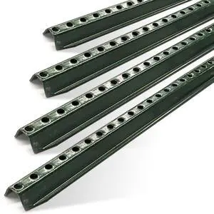 U Channel Sign Post, 8 Feet Tall 1.12 LBS Steel per foot, Medium Weight Slim Post, Baked on Green Enamel (Pack of 4) U Channel Sign Post, 8 Feet Tall 1.12 LBS Steel per foot, Medium Weight Slim Post, Baked on Green Enamel (Pack of 4)