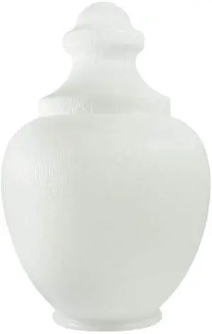 Acorn Globe Lamp Outdoor Light Cover Replacement | White Polycarbonate Shade with 8"OD Fitter Neck | 26.88"H x 16.6"W Diffuser | 88266-WH-8F Plastic Outdoor Globe Light Cover | Made in USA Acorn Globe Lamp Outdoor Light Cover Replacement | White Polycarbonate Shade with 8"OD Fitter Neck | 26.88"H x 16.6"W Diffuser | 88266-WH-8F Plastic Outdoor Globe Light Cover | Made in USA