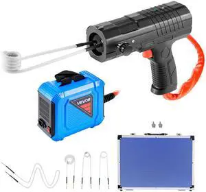 Induction Heater Bolt Removal, 1800W 110V Magnetic Induction Heater Kit, Handheld Nut Buster Tool, Mini Heating Machine for Rusty Screw Removing, Car Garage Repairing Tools with 4 Coil and Box Induction Heater Bolt Removal, 1800W 110V Magnetic Induction Heater Kit, Handheld Nut Buster Tool, Mini Heating Machine for Rusty Screw Removing, Car Garage Repairing Tools with 4 Coil and Box