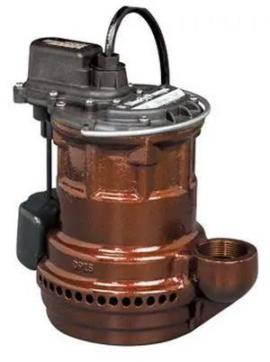 247 VMF 1/4-Horse Power 1-1/2-Inch Discharge 240-Series Cast Iron Automatic Submersible Sump Pump with VMF Switch 247 VMF 1/4-Horse Power 1-1/2-Inch Discharge 240-Series Cast Iron Automatic Submersible Sump Pump with VMF Switch