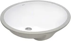 19 x 16 inch Undermount Bathroom Sink - White Oval Ceramic Bathroom Sinks with Overflow for Bathroom Vanity Sink, Porcelain Bathroom Basin - RVB0619 19 x 16 inch Undermount Bathroom Sink - White Oval Ceramic Bathroom Sinks with Overflow for Bathroom Vanity Sink, Porcelain Bathroom Basin - RVB0619