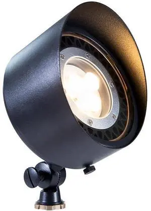 12V Brass Flood Light (Black) with 9W 2700K Warm White PAR36 LED Bulb (900 Lumens) for Low age Landscape Lighting of House, Yard, Outdoor Wall, Tree Canopy or Signage 12V Brass Flood Light (Black) with 9W 2700K Warm White PAR36 LED Bulb (900 Lumens) for Low age Landscape Lighting of House, Yard, Outdoor Wall, Tree Canopy or Signage