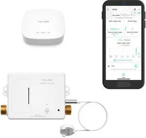 LeakStop 1-Channel for Toilets/Sinks, Auto Shutoff Valve & Leak Detector, Real-Time Monitoring, LoRa Long-Range, 2 AA Up to 5-Year Battery, App/SMS/Email Alerts Hub Included LeakStop 1-Channel for Toilets/Sinks, Auto Shutoff Valve & Leak Detector, Real-Time Monitoring, LoRa Long-Range, 2 AA Up to 5-Year Battery, App/SMS/Email Alerts Hub Included