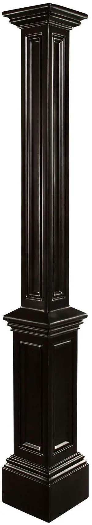 Signature Heavy Duty Outdoor Lamp Post - Easy Install for Porch & Patio Lights, Weather & Fade Resistant, Shock Resistant, DECORATIVE SLEEVE ONLY, Black Signature Heavy Duty Outdoor Lamp Post - Easy Install for Porch & Patio Lights, Weather & Fade Resistant, Shock Resistant, DECORATIVE SLEEVE ONLY, Black