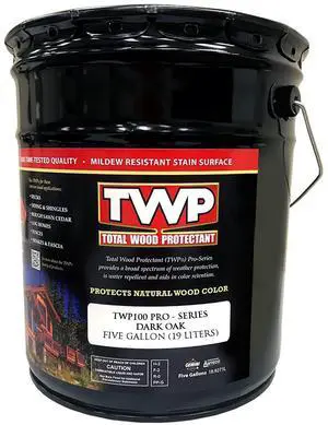 AMTECO 5GAL DKOak INC TWP-103-5 5 Gallon Dark Oak Extention Wood Stain, 5 gal AMTECO 5GAL DKOak INC TWP-103-5 5 Gallon Dark Oak Extention Wood Stain, 5 gal