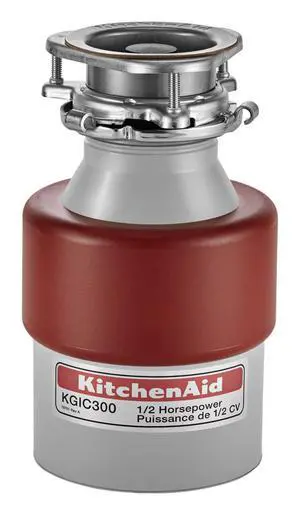 ® 84211643 1/2-Horsepower Continuous Feed Food Waste Disposer Replaces KGIC300H ® 84211643 1/2-Horsepower Continuous Feed Food Waste Disposer Replaces KGIC300H