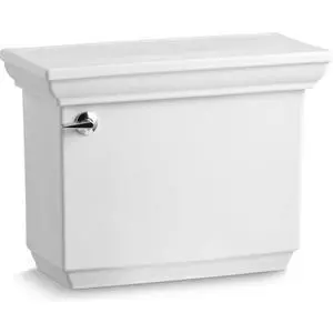 K-4434-0 Memoirs 1.28 Gallons Per Flush Toilet Tank with Stately Design, White, One Size K-4434-0 Memoirs 1.28 Gallons Per Flush Toilet Tank with Stately Design, White, One Size
