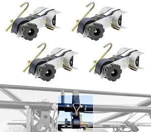 (2 Pack) 1-1/2" x 7' Ladder Rack Ratchet Tie-Down Straps (Pair) Round Tube Mount, 304 Stainless Steel (2 Pack) 1-1/2" x 7' Ladder Rack Ratchet Tie-Down Straps (Pair) Round Tube Mount, 304 Stainless Steel