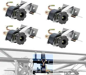 2 Pk 1-1/2" x 7' Ladder Rack Ratchet Tie-Down Straps (Pair) Square Tube Mount, 304 Stainless Steel 2 Pk 1-1/2" x 7' Ladder Rack Ratchet Tie-Down Straps (Pair) Square Tube Mount, 304 Stainless Steel