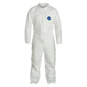 Tyvek 400 Disposable Protective Coverall With Open Wrists And Ankle, White, X-Large, 25-Pack Tyvek 400 Disposable Protective Coverall With Open Wrists And Ankle, White, X-Large, 25-Pack