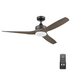 Ceiling Fans Lynton, 52 Inch Indoor Outdoor Ceiling Fan with Color Changing LED Light, Remote Control, Charcoal Brown High Performance Blades, Reversible Airflow - 51853-01 (Black) Ceiling Fans Lynton, 52 Inch Indoor Outdoor Ceiling Fan with Color Changing LED Light, Remote Control, Charcoal Brown High Performance Blades, Reversible Airflow - 51853-01 (Black)
