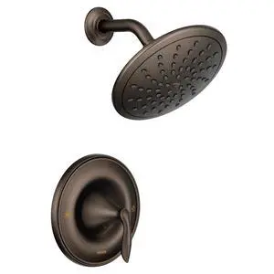 Eva Oil Rubbed Bronze Posi-Temp Shower Faucet Trim with Eco-Performance Rainshower Showerhead, Valve Required, T2232EPORB Eva Oil Rubbed Bronze Posi-Temp Shower Faucet Trim with Eco-Performance Rainshower Showerhead, Valve Required, T2232EPORB