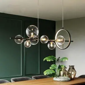 Linear Kitchen Island Lighting, Dining Room Light Fixture Over Table, Large Industrial Black Pendant Lights Ceiling Hanging for Kitchen Living Room (Black, 7-Light) Linear Kitchen Island Lighting, Dining Room Light Fixture Over Table, Large Industrial Black Pendant Lights Ceiling Hanging for Kitchen Living Room (Black, 7-Light)