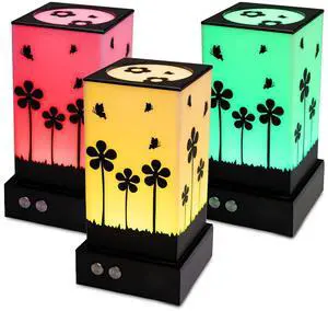 Friendship Lamps, Telepathy Flora, Long Distance WiFi Touch Light, Stay Connected from Anywhere, 250+ Colors, Gift for Couples, Friends & Family, Fathers Day, No Subscription (Set of 3) Friendship Lamps, Telepathy Flora, Long Distance WiFi Touch Light, Stay Connected from Anywhere, 250+ Colors, Gift for Couples, Friends & Family, Fathers Day, No Subscription (Set of 3)