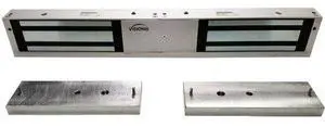 1200D-LED Double Door 1200lbs Electromagnetic Lock CE Listed with LED Sensor for Access Control Maglock 1200D-LED Double Door 1200lbs Electromagnetic Lock CE Listed with LED Sensor for Access Control Maglock