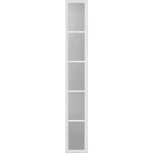 Clear Low-E Door Glass - 5 Light External Grille - 9" x 66" Frame Kit Clear Low-E Door Glass - 5 Light External Grille - 9" x 66" Frame Kit