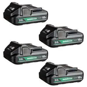 18V BATTERY 2.0Ah 4-PACK 18V BATTERY 2.0Ah 4-PACK