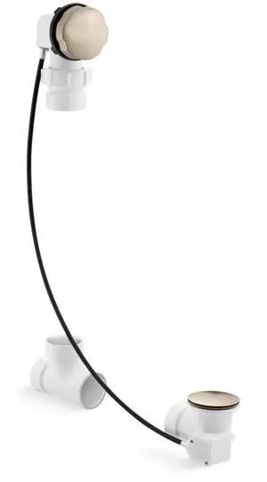 K-7214-BV Clearflo 1 1/2" Bath Cable Drain, Vibrant Brushed Bronze K-7214-BV Clearflo 1 1/2" Bath Cable Drain, Vibrant Brushed Bronze