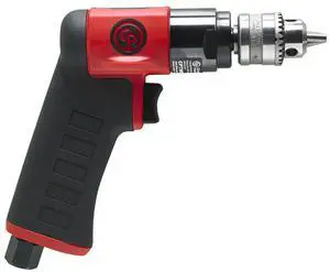 CP7300C - Air Power Drill, 1/4 Inch (6.5 mm), Keyed Chuck, Pistol Handle, 0.31 HP / 230 W, Stall Torque 1.9 ft. lbf / 2.6 NM, 3300 RPM, Hand Drill, Power Tools & Home Improvement CP7300C - Air Power Drill, 1/4 Inch (6.5 mm), Keyed Chuck, Pistol Handle, 0.31 HP / 230 W, Stall Torque 1.9 ft. lbf / 2.6 NM, 3300 RPM, Hand Drill, Power Tools & Home Improvement