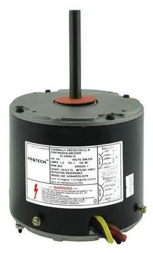51-101774-02 - OEM Upgraded Condenser Fan Motor 1/5 HP 208-230 Volts 825 RMP Fits 51-101774-02 - OEM Upgraded Condenser Fan Motor 1/5 HP 208-230 Volts 825 RMP Fits