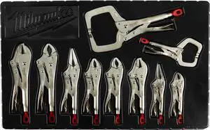 10-Piece Torque Lock Pliers 10-Piece Torque Lock Pliers