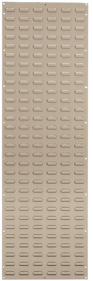30118 Louvered Steel Wall Mount Panel Garage Organizer for Hanging AkroBin Storage Bins, 18-Inch W x 61-Inch H, Beige, Single 30118 Louvered Steel Wall Mount Panel Garage Organizer for Hanging AkroBin Storage Bins, 18-Inch W x 61-Inch H, Beige, Single