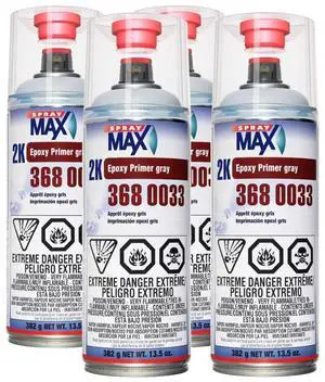 3680033 2K Epoxy Rust Cure Primer Gray 13.5 oz (4 Pack) 3680033 2K Epoxy Rust Cure Primer Gray 13.5 oz (4 Pack)