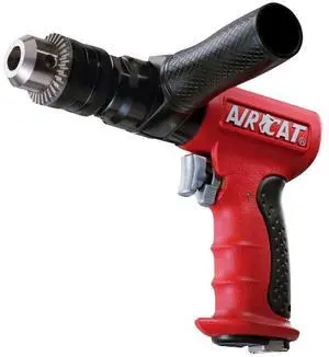 Pneumatic Tools 4450: 1/2-Inch Reversible Composite Drill Air Tool, Side Handle, 400 RPM,.60 HP Motor Pneumatic Tools 4450: 1/2-Inch Reversible Composite Drill Air Tool, Side Handle, 400 RPM,.60 HP Motor