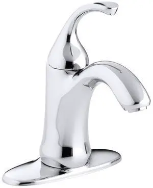 Single Handle Single hole or Centerset Bathroom Faucet with Metal Drain Assembly Single Handle Single hole or Centerset Bathroom Faucet with Metal Drain Assembly