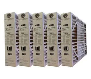 X6673 Furnace Filter | Actual Size: 19-3/4" x 24-3/4" x 4-3/8" (20x25x5) | MERV 11 | Pack of 5 X6673 Furnace Filter | Actual Size: 19-3/4" x 24-3/4" x 4-3/8" (20x25x5) | MERV 11 | Pack of 5