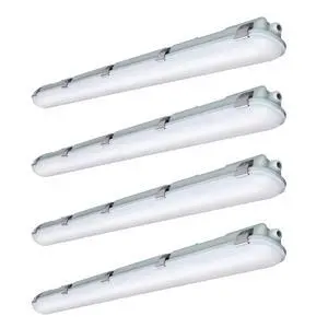 4FT LED Vapor Tight Light Fixture, 4420/4940/5850LM Vapor Light Fixture, 3500K/4000K/5000K CCT Selectable, Waterproof Outdoor Shop Light for Parking Carport Car Wash Garage 4-Pack 4FT LED Vapor Tight Light Fixture, 4420/4940/5850LM Vapor Light Fixture, 3500K/4000K/5000K CCT Selectable, Waterproof Outdoor Shop Light for Parking Carport Car Wash Garage 4-Pack
