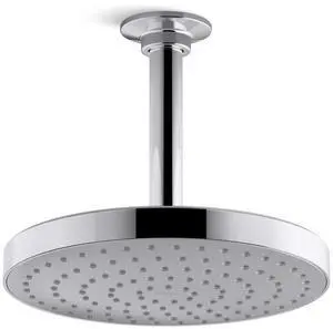 76464-Y-CP Awaken 8 Inch Single-Function Rain SHOWERHEAD, 8" Fixed Round Rainfall SHOWERHEAD, 2.5 GPM, Polished Chrome 76464-Y-CP Awaken 8 Inch Single-Function Rain SHOWERHEAD, 8" Fixed Round Rainfall SHOWERHEAD, 2.5 GPM, Polished Chrome
