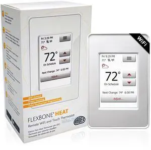 FLEXBONE UH 930 WiFi Touchscreen Programmable Radiant Floor Heating Smart Thermostat for The Heated Floors 120V/240V FLEXBONE UH 930 WiFi Touchscreen Programmable Radiant Floor Heating Smart Thermostat for The Heated Floors 120V/240V