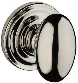 PV.ELL.TRR Ellipse Privacy Knobset with Traditional Round Rose, Polished Nickel PV.ELL.TRR Ellipse Privacy Knobset with Traditional Round Rose, Polished Nickel