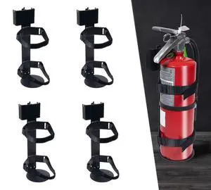 (4 Pack) Fire Extinguisher Mounting Bracket for E-Trucks - 22 lbs WLL - E-Track Mount Bracket for Fire Extinguisher for All Commercial Vehicle w/ E-Track Rails & System, Garage (4 Pack) Fire Extinguisher Mounting Bracket for E-Trucks - 22 lbs WLL - E-Track Mount Bracket for Fire Extinguisher for All Commercial Vehicle w/ E-Track Rails & System, Garage