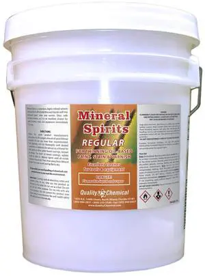 Mineral Spirits (Regular) - 5 gallon pail - 640 oz (Pack of 1) Mineral Spirits (Regular) - 5 gallon pail - 640 oz (Pack of 1)