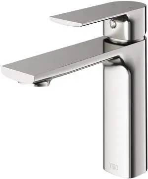 Davidson Single-Handle Single-Hole Mount Bathroom Sink Faucet, 6-Inch, Brushed Nickel, Modern Design, Solid Brass, 1.2 GPM WaterSense & Ceramic Disc Valve, Corrosion-Resistant Davidson Single-Handle Single-Hole Mount Bathroom Sink Faucet, 6-Inch, Brushed Nickel, Modern Design, Solid Brass, 1.2 GPM WaterSense & Ceramic Disc Valve, Corrosion-Resistant