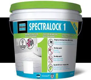 SPECTRALOCK® 1 Pre-Mixed Professional Grade Ready to Use Stainproof Grout (#22 Midnight Black) SPECTRALOCK® 1 Pre-Mixed Professional Grade Ready to Use Stainproof Grout (#22 Midnight Black)