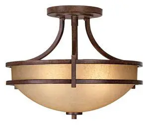Oak Valley Collection Rustic Farmhouse Ceiling Light Semi Flush Mount Fixture Bronze 18" Wide Cream Scavo Glass Bowl for Cottage Core Bedroom Kitchen Living Room Hallway Bathroom Oak Valley Collection Rustic Farmhouse Ceiling Light Semi Flush Mount Fixture Bronze 18" Wide Cream Scavo Glass Bowl for Cottage Core Bedroom Kitchen Living Room Hallway Bathroom