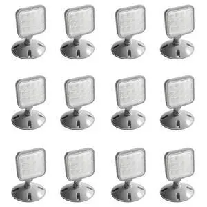 Remote Outdoor Emergency Light Head Single Head LED Lamp, Weatherproof Emergency Exit Lighting 3.6V OR 9.6V Volts, 1.7 Watts (12 Pack) Remote Outdoor Emergency Light Head Single Head LED Lamp, Weatherproof Emergency Exit Lighting 3.6V OR 9.6V Volts, 1.7 Watts (12 Pack)